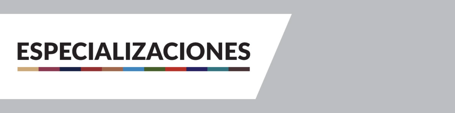 Especializaciones Banner