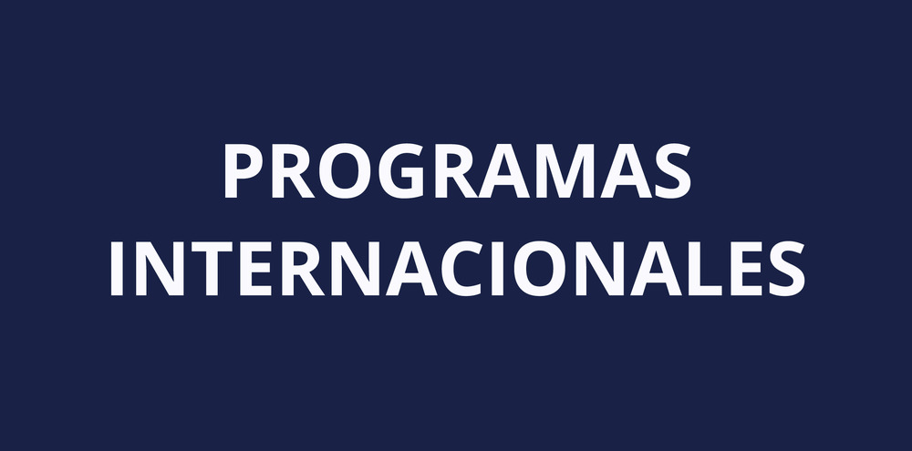 Banner Programas Internacionales
